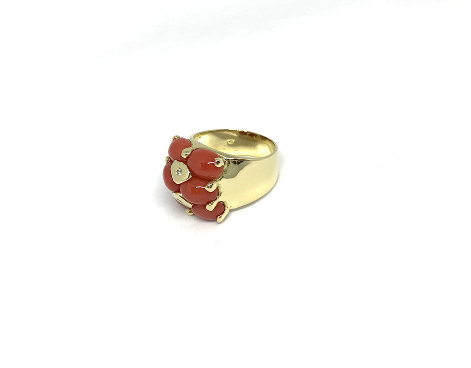 Anello Ottanta a 6 pietre