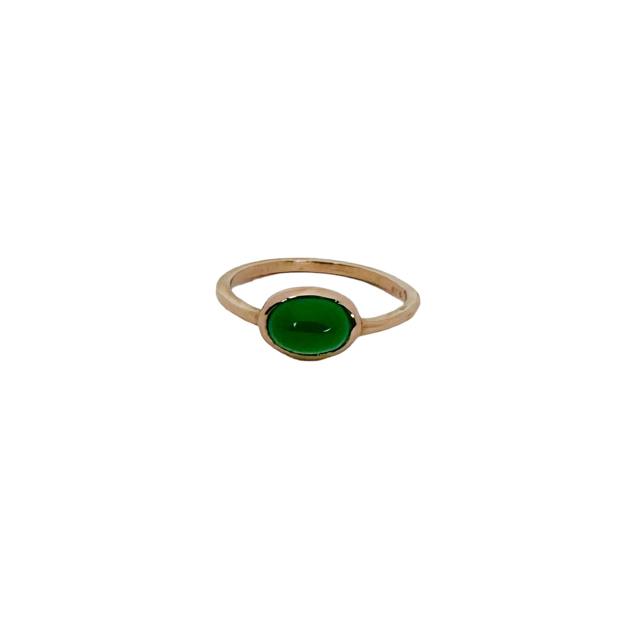 Anello BonBon Agata Verde