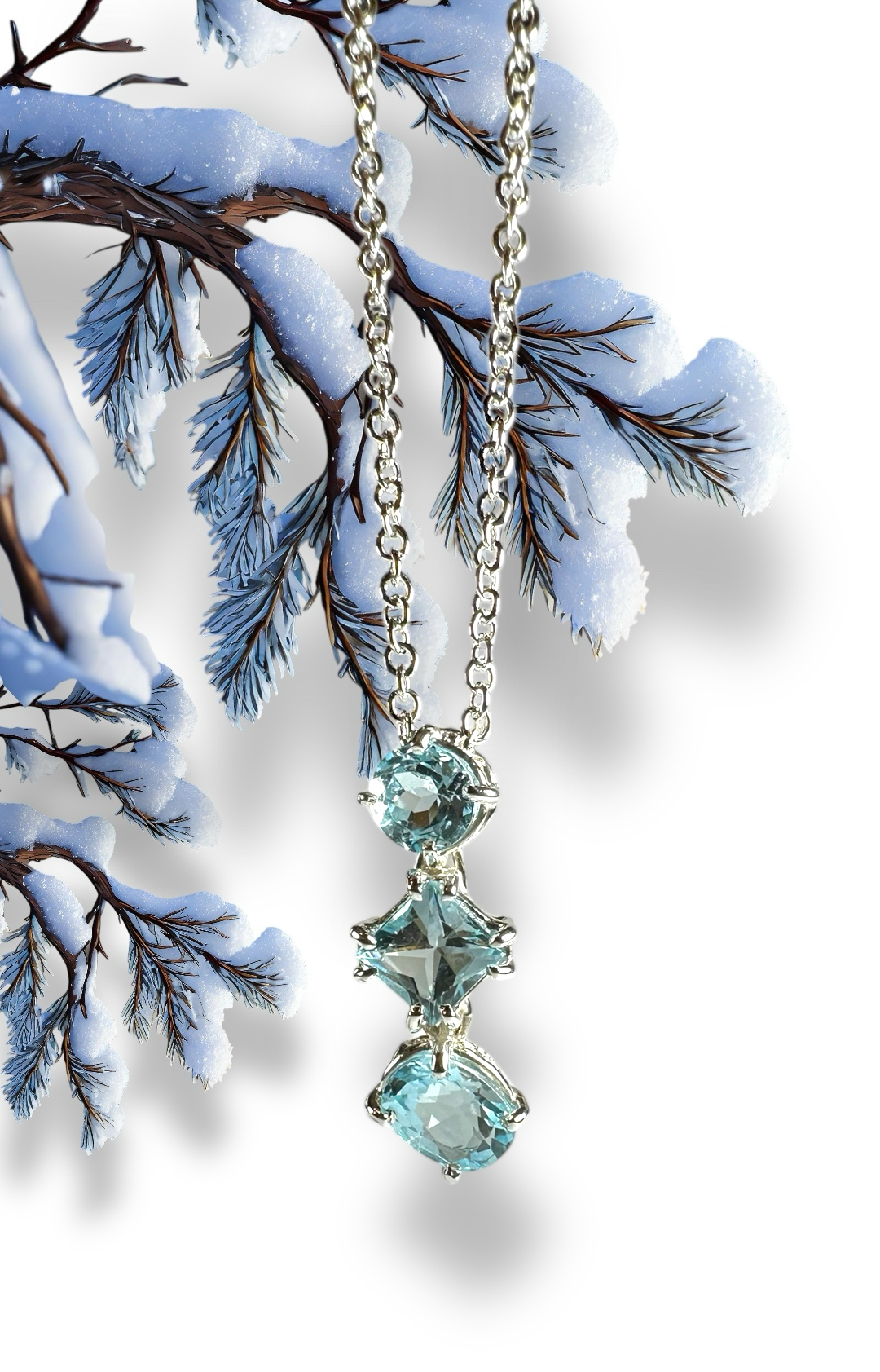Pendente Cristalli di Ghiaccio