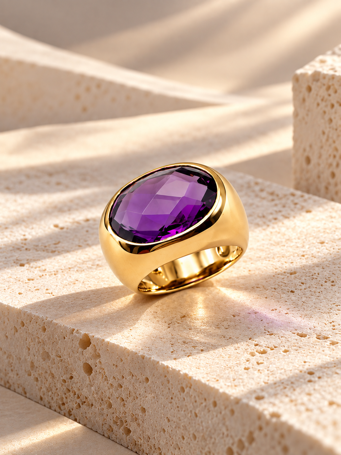 Anello Icona Ametista