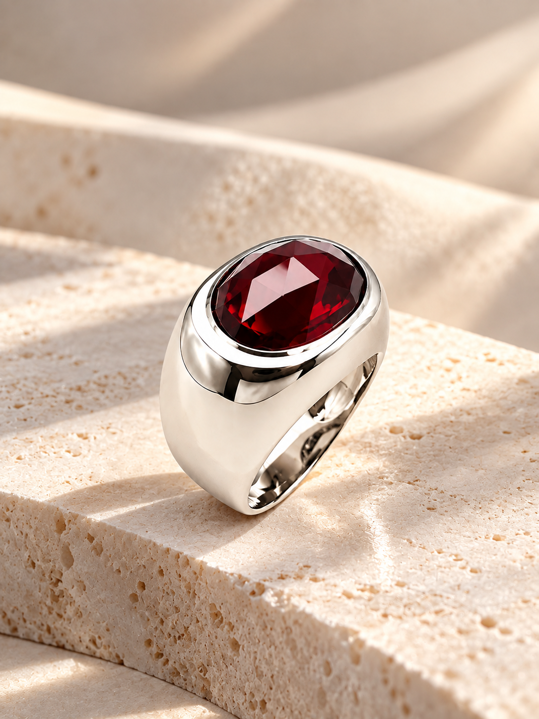 Anello Icona Granato